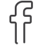 Line-drawn Social Media icon 64x64